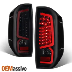 9-A1TTU14BS OEMASSIVE Smoked Led Tube Tail Lights Toyota