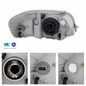 96650525 OEMASSIVE Wave Notchback Headlights G3 Chevy Pontiac #3