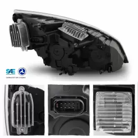 A6601405002 OEMASSIVE Cascadia Led Headlights Housing Left #3