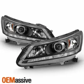 B4313H OEMASSIVE Halogen Led Headlights Honda Accord