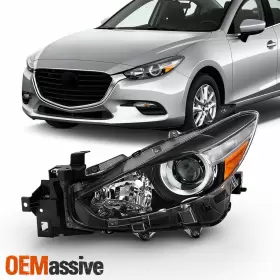 BACS-51-0L0D OEMASSIVE Hatchback Halogen Sty Projector Left