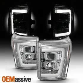 B2311A OEMASSIVE Light Bar Projector Headlights F-250 F-350