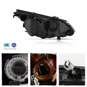 BM2518122 OEMASSIVE Hid Projector Headlights Left E61 Bmw #3