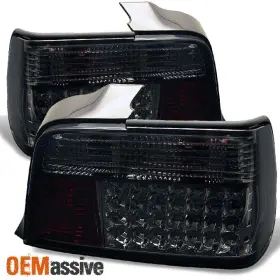 BM2808104 OEMASSIVE Smoked Jdm Led Tail Lights Lamp Left E36
