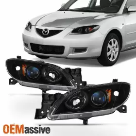 BN8P-51-0K0D OEMASSIVE Halogen Projector Headlights Mazda
