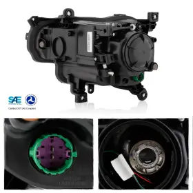CH2503249 OEMASSIVE Halogen Projector Headlight Passenger #3