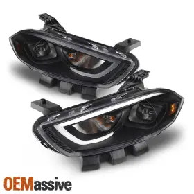 CH2518144 OEMASSIVE Hid Projector Led Tube Drl Headlights #3