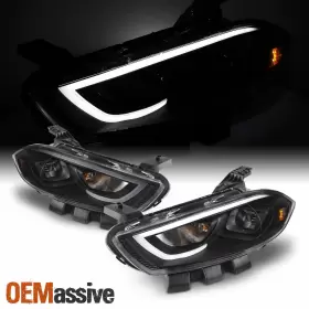 CH2519145 OEMASSIVE Hid Projector Led Tube Drl Headlights #2