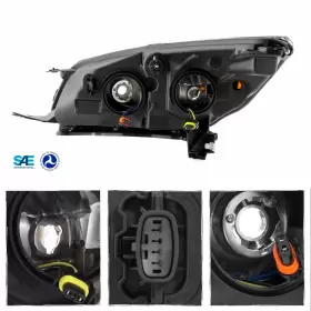 CJ5Z13008D OEMASSIVE Halogen Headlights Left Right Lights #3