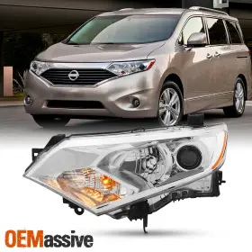 DS806-B001L OEMASSIVE Halogen Headlight Driver Left Nissan