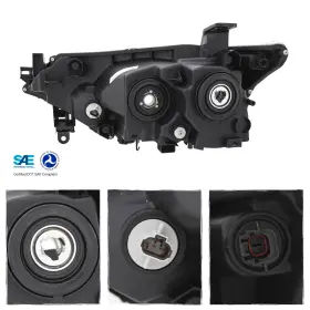 DS806-B001R OEMASSIVE Halogen Headlight Passenger Nissan #3