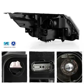 FB5Z13008N OEMASSIVE Platinum Led Headlights Housing Left Xlt #3
