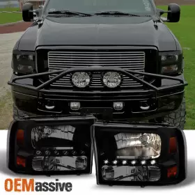 FO2502147 OEMASSIVE Sd Led Headlights Corner Lamp F250 F350