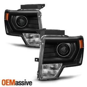FO2502287 OEMASSIVE Halogen Projector Headlights F-150 Ford