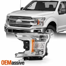 FO2502372 OEMASSIVE Halogen Headlight Driver Left F150 Ford