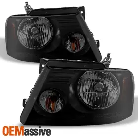 FO2503201 OEMASSIVE Smoked Headlights Lamp F150 Ford