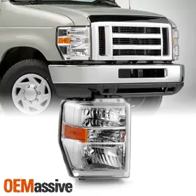 FO2503249 OEMASSIVE Headlight Passenger E150 E250 E350 E450