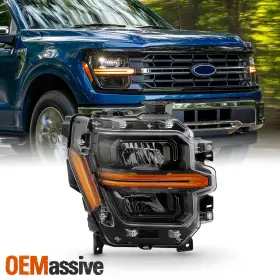 FO2503442 OEMASSIVE Led Beam Headlight Passenger Halogen F150