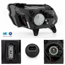 FO2519113 OEMASSIVE Hid Xenon Projector Headlight Led Running #3
