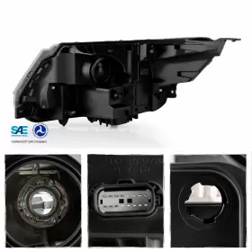 FO2519130 OEMASSIVE Platinum Led Headlights Housing Right Xlt #3