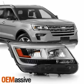 FO2519130 OEMASSIVE Platinum Led Headlights Housing Right Xlt