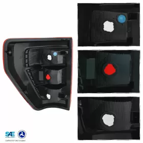 FO2801281 OEMASSIVE Halogen Blind Spot Hole Tail Lights F150 #3