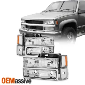 GM2502101 OEMASSIVE Headlights Corner Bumper Lights C10 K1500