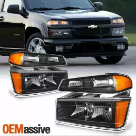 GM2502234 OEMASSIVE Headlights Bumper Signal Lights Canyon