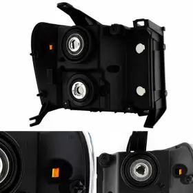 GM2502283 OEMASSIVE Headlights Lamps 1500 2500HD Gmc Sierra #3