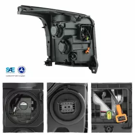 GM2502414 OEMASSIVE Hid Projector Headlight Driver Led Drl #3