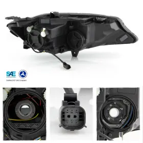 GM2502498 OEMASSIVE Halogen Projector Headlight Driver Left #3