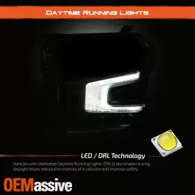 GM2502505 OEMASSIVE Running Tube Led Headlight Driver 1500 #3
