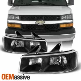 GM2503233 OEMASSIVE Savana Headlight Upper Lamp 1500 2500 Gmc