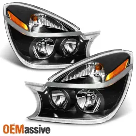GM2503245 OEMASSIVE Amber Bezel Headlights Headlamps Left