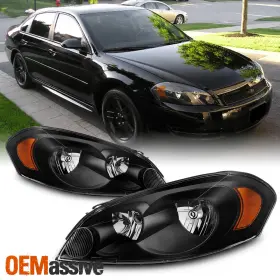 GM2503261 OEMASSIVE Headlights Headlamps Chevy Impala Monte