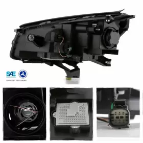 GM2503376 OEMASSIVE Halogen Led Tube Projector Headlight Gmc #3
