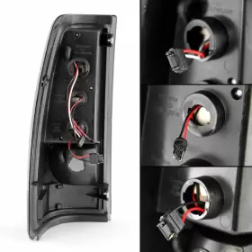 GM2800173 OEMASSIVE Smoked Led Tail Lights Silverado Sierra #3