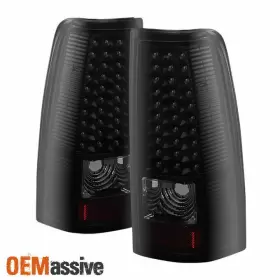 GM2800173 OEMASSIVE Smoked Led Tail Lights Silverado Sierra