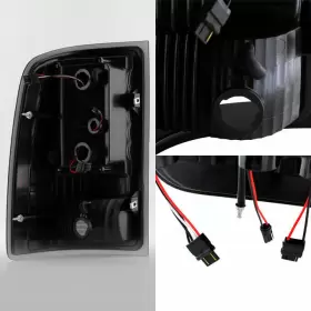 GM2800208 OEMASSIVE Smoked Led Tail Lights 1500 2500HD Gmc #2