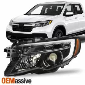 HO2502167 OEMASSIVE Ridgeline Halogen Projector Headlight Led