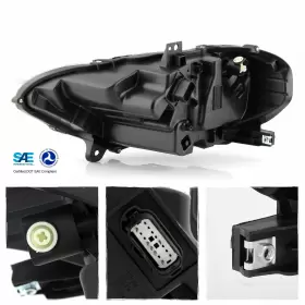 JR3Z-13008-D OEMASSIVE Led Tube Projector Headlight Passenger #3