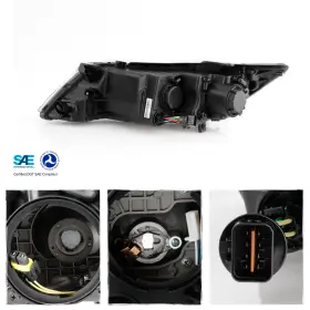 KI2503175 OEMASSIVE Halogen Projector Headlight Passenger Led #2