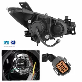 MA2503144 OEMASSIVE Led Halo Rim Projector Headlights Mazda #3