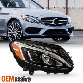 Oemassive Mb2503220 For 2015-2018 Mercedes Benz C300 Full Led Single Projector Headlight Passenger Oemassive Mb2503220 For 2015-2018 Mercedes Benz C300 Full Led Single Projector Headlight Passenger