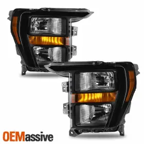 ML3Z13008K OEMASSIVE Halogen Headlights Headlamp Lh Rh F150 #2