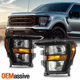 ML3Z13008K OEMASSIVE Halogen Headlights Headlamp Lh Rh F150