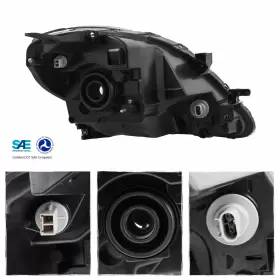 NI2502207 OEMASSIVE Halogen Headlights Left Right Nissan #3