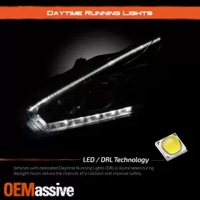 NI2502232 OEMASSIVE Led Drl Running Projector Headlight #3
