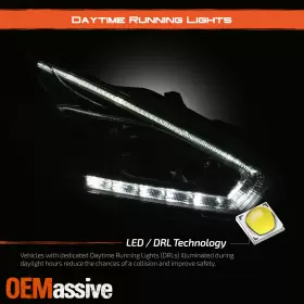 NI2503255 OEMASSIVE Led Drl Running Projector Headlight #3