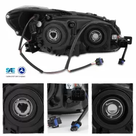 SU2502152 OEMASSIVE Projector Headlights Housing Wrx Subaru #2